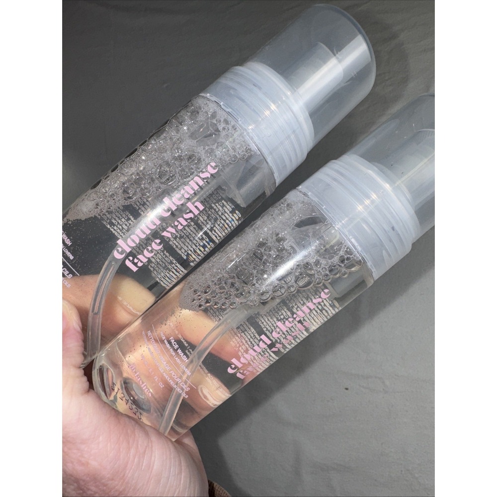JB Lashes Cloud Cleanse Face Wash Cleanser Foaming Makeup Remover Lot of‎ 2